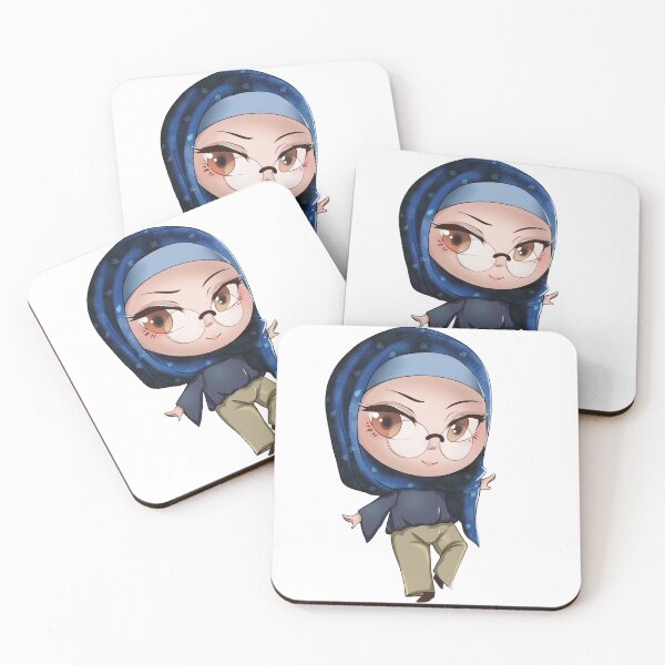 Item preview, Hijab Anime Cute Girl designed and sold by Vapishop.
