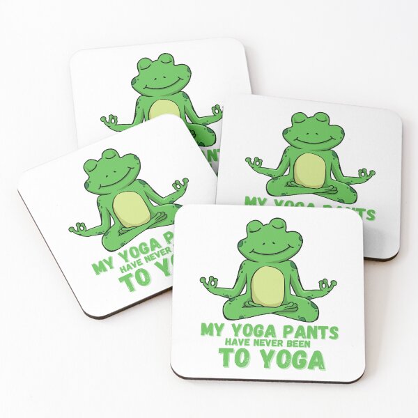 Item preview, My Yoga Pants Have Never Been to Yoga – Funny Activewear Design designed and sold by CleanDecor.