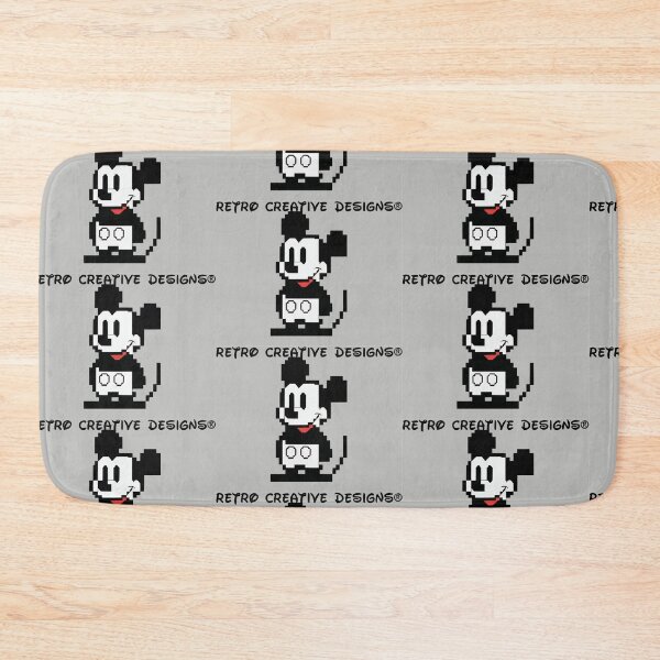 Item preview, M..craft M Mouse (Vintage Version) – Pixel Art Retro designed and sold by Retro Creative Designs®.