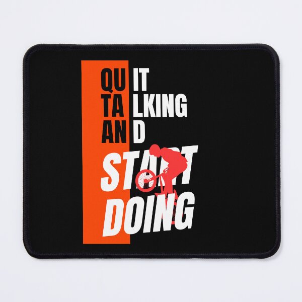 Item preview, Quit Talking and Start Doing - Sport design designed and sold by TheArtistOf2022.