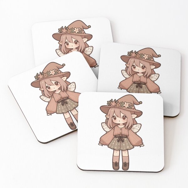 Item preview, Kawaii Fairycore Cottagecore Fairy Girl 2 designed and sold by AnmitsuArt.