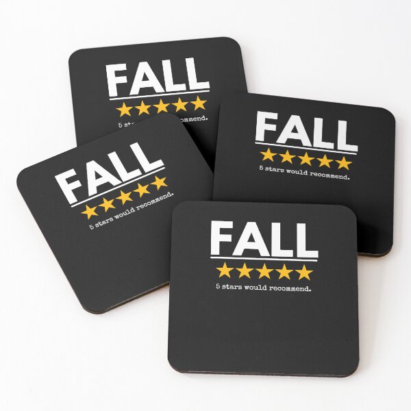 Item preview, Fall Would Recommend five yellow Stars funny Fall season designed and sold by snowry.