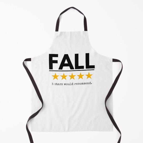 Item preview, Funny Fall season Fall Would Recommend five yellow Stars designed and sold by snowry.