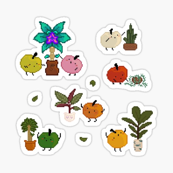 Aperçu de l'œuvre Gardiens de plantes Junimo de Stardew Valley créée et vendue par RallaRuda.