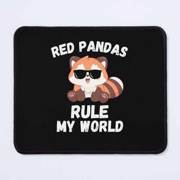 Item preview, Red Pandas rule my world funny Red Panda fans humor designed and sold by snowry.