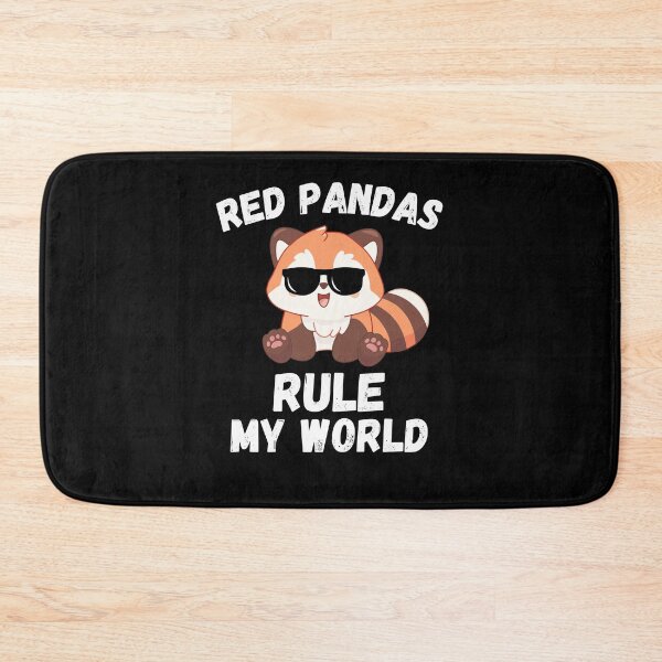 Item preview, Red Pandas rule my world funny Red Panda fans humor designed and sold by snowry.