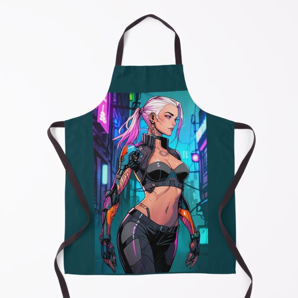 Item preview, Cyborg Girl designed and sold by ArtCraftLab.