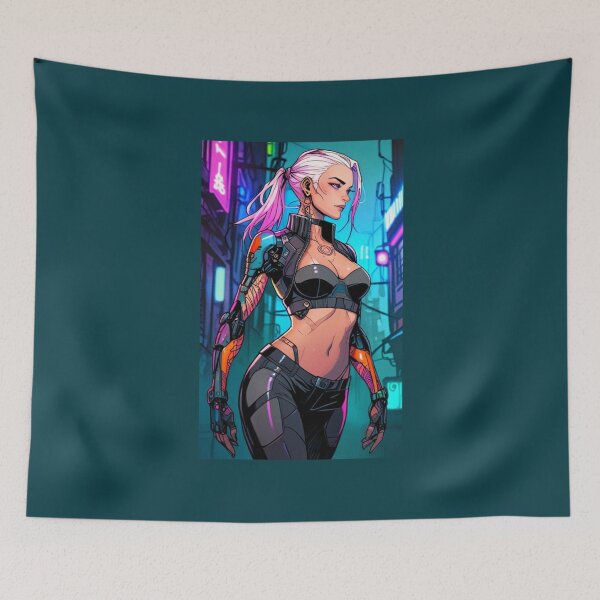 Item preview, Cyborg Girl designed and sold by ArtCraftLab.