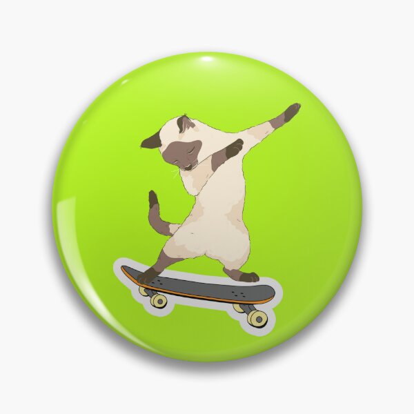 Item preview, skater cat designed and sold by Robin   King.