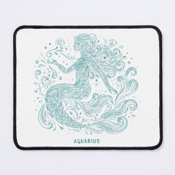 Item preview, Aquarius Celestial Line Art designed and sold by The Whimisical Bear.