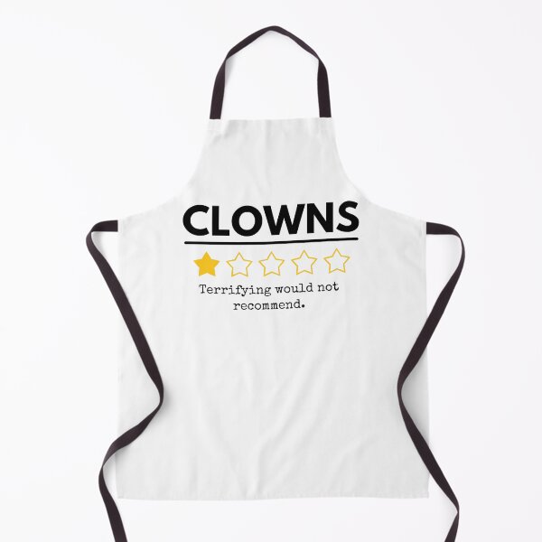 Aperçu de l'œuvre Clowns terrifiants Je ne recommanderais pas une blague drôle d'une étoile créée et vendue par snowry.