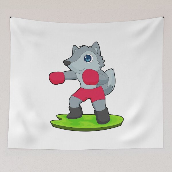 Item preview, Wolf Boxer Boxing gloves Boxing designed and sold by Snabdesign84.