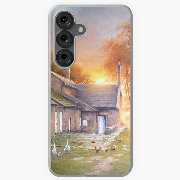 Item preview, Oil Painting Northumberland Farm in Northumberland 28" x 24" designed and sold by JoeHush.