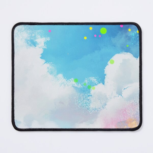 Item preview, Clouds Colorful Watercolor Sky Blue Abstract Painting designed and sold by ArtHouseNiklas.