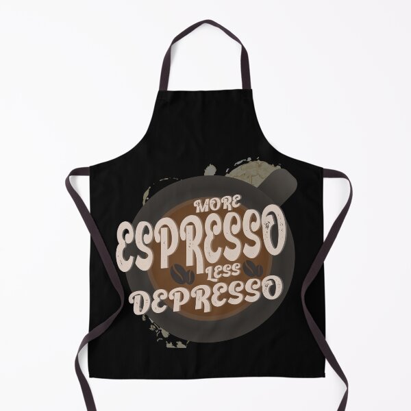 Item preview, More Espresso Less Depresso-Coffee lovers designed and sold by Salamantito.