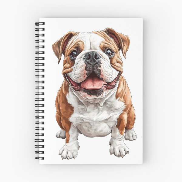 Item preview, Playful English Bulldog - cut out along the outlines designed and sold by SteadyRolling.