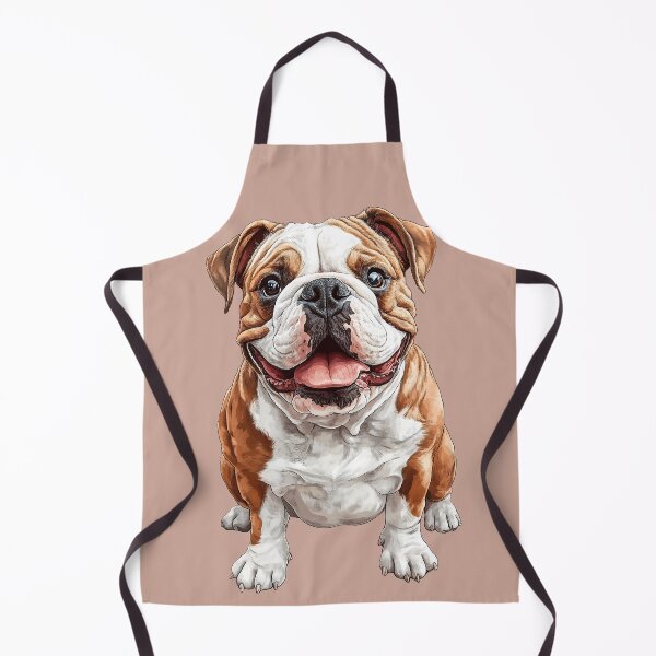Item preview, Playful English Bulldog - cut out along the outlines designed and sold by SteadyRolling.