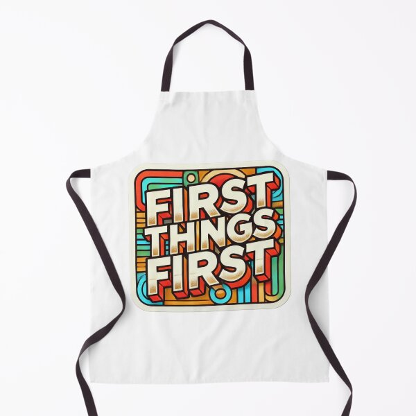 Item preview, First Things First designed and sold by Building60media.
