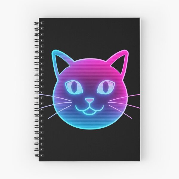 Item preview, Synthwave Cat designed and sold by Tw1nsAIArt.