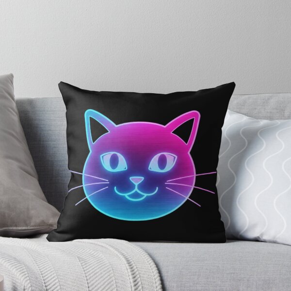 Item preview, Synthwave Cat designed and sold by Tw1nsAIArt.