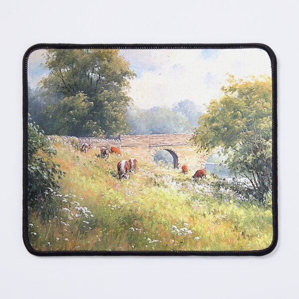 Item preview, Oil Painting Longhorns at Pauperhaugh in Northumberland designed and sold by JoeHush.