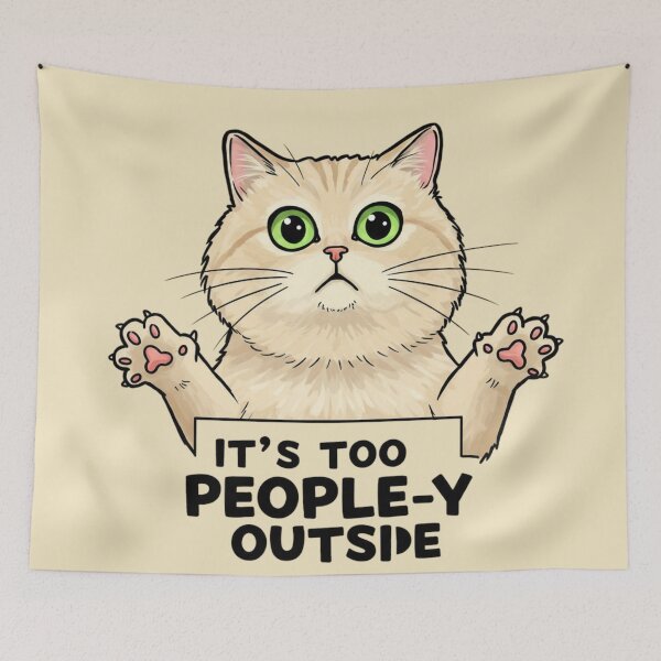 Item preview, The Introvert Cat's Declaration designed and sold by Coollzone.