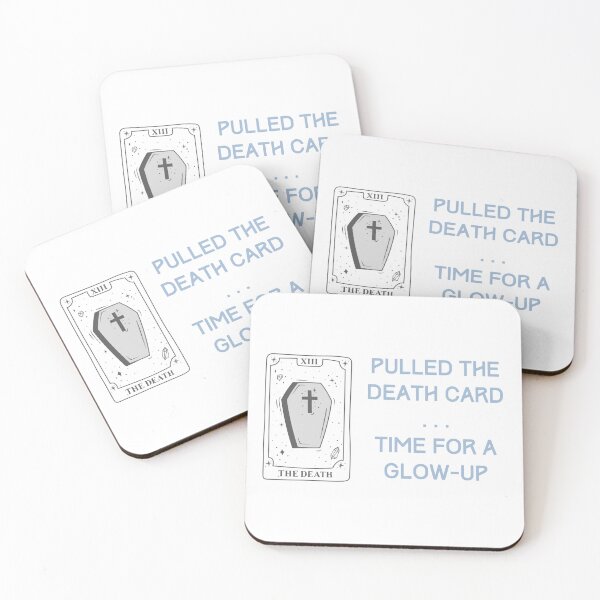 Item preview, Death Tarot Card – Time for a Glow-Up designed and sold by PapuruDesigns.