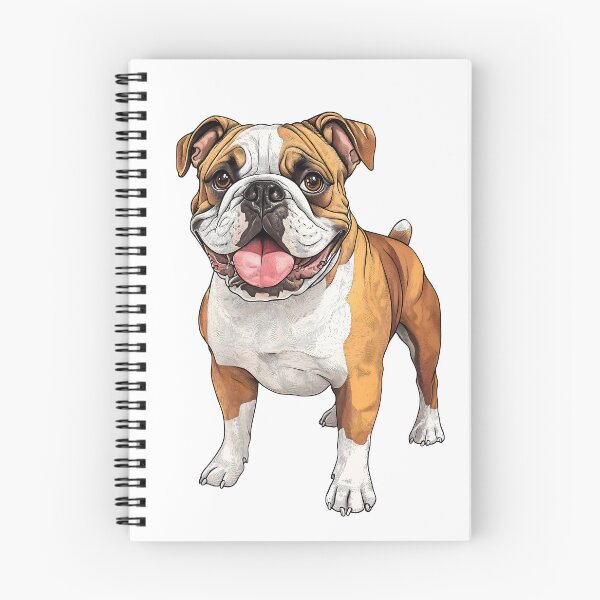 Item preview, Playful English Bulldog - cut out along the outlines 2 designed and sold by SteadyRolling.