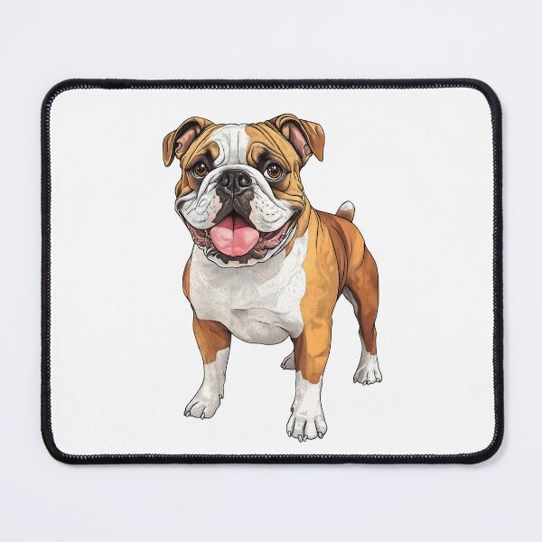 Item preview, Playful English Bulldog - cut out along the outlines 2 designed and sold by SteadyRolling.