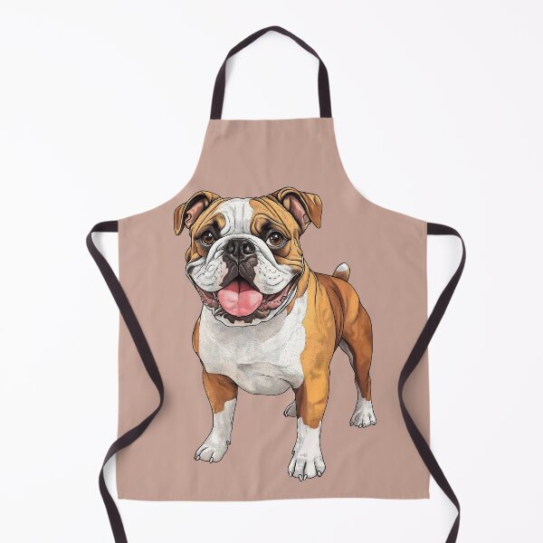 Item preview, Playful English Bulldog - cut out along the outlines 2 designed and sold by SteadyRolling.