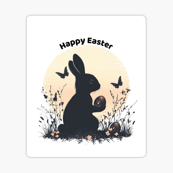 Item preview, Happy Easter designed and sold by aeppelfee.