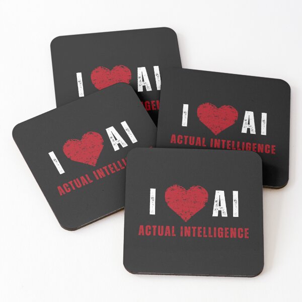 Item preview, Me encanta la inteligencia artificial real designed and sold by Positivet21.