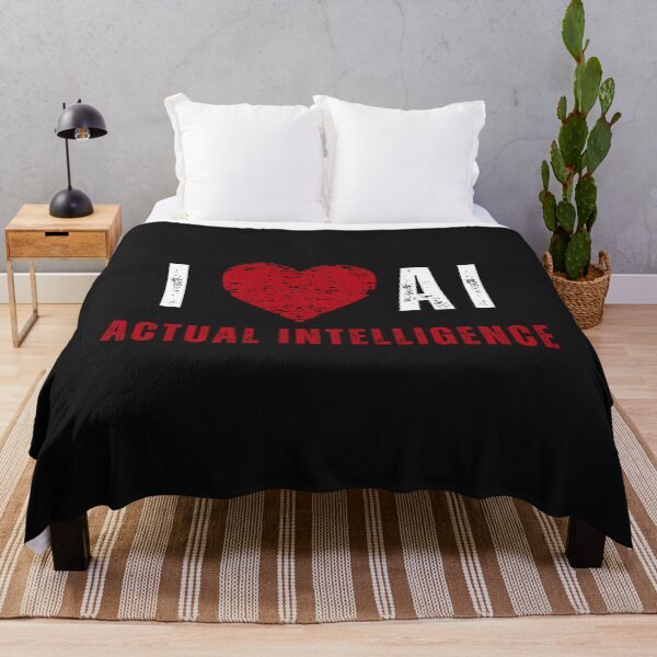 Item preview, Me encanta la inteligencia artificial real designed and sold by Positivet21.
