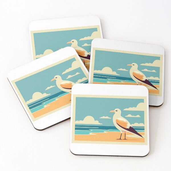 Item preview, Seagull on the Beach designed and sold by the-craft-shop.
