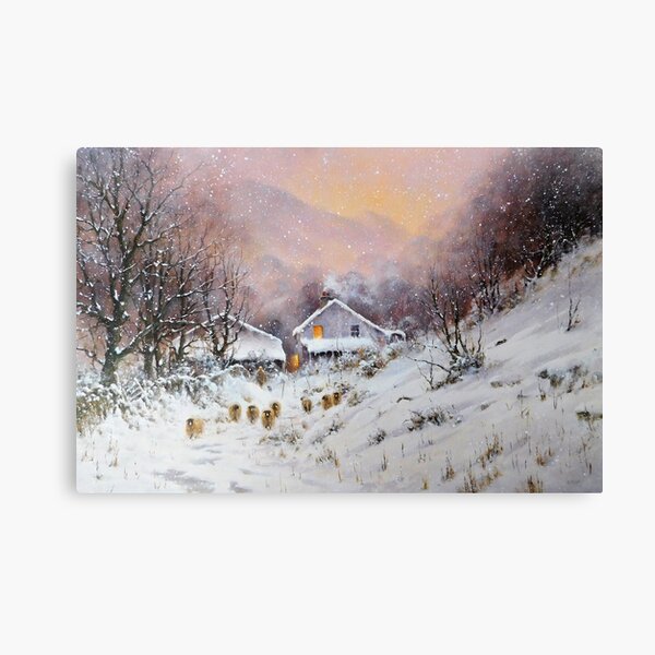 Item preview, Oil Painting. On the wrong side of the wall, Bridgend Farm 28" x 24" The Lake Districtt designed and sold by JoeHush.