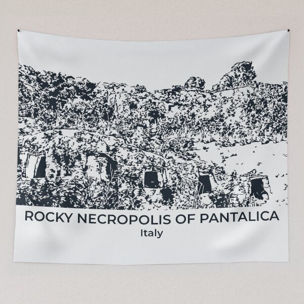 Item preview, Rocky Necropolis of Pantalica - Italy designed and sold by Lakeric Cityscapes.