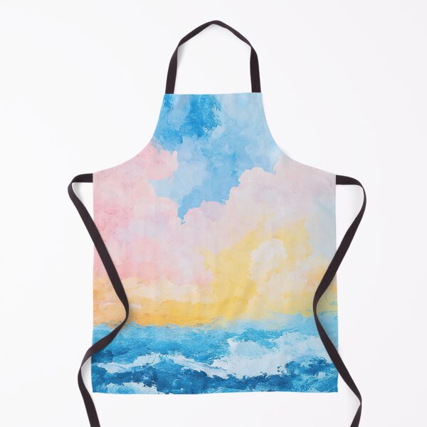 Item preview, Abstract Sky Sea Pastel Watercolor Clouds designed and sold by ArtHouseNiklas.