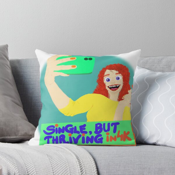 Item preview, "Single, but thriving in 4K" -  Modern Digital Art Print designed and sold by PaintThatSheep.