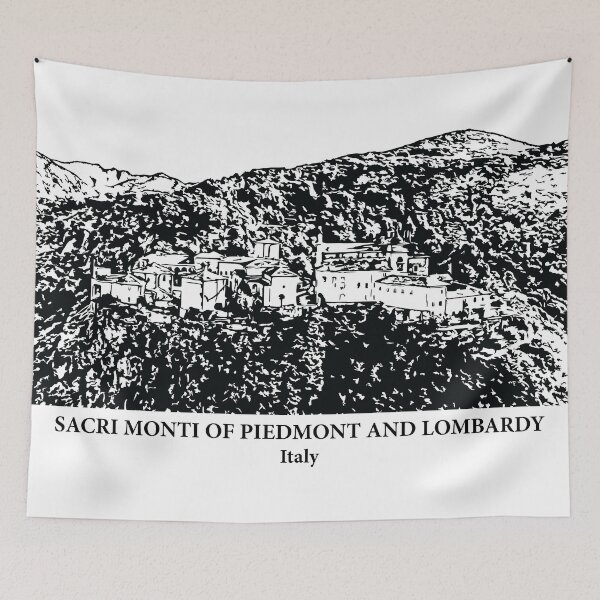 Item preview, Sacri Monti of Piedmont and Lombardy - Italy designed and sold by Lakeric Cityscapes.
