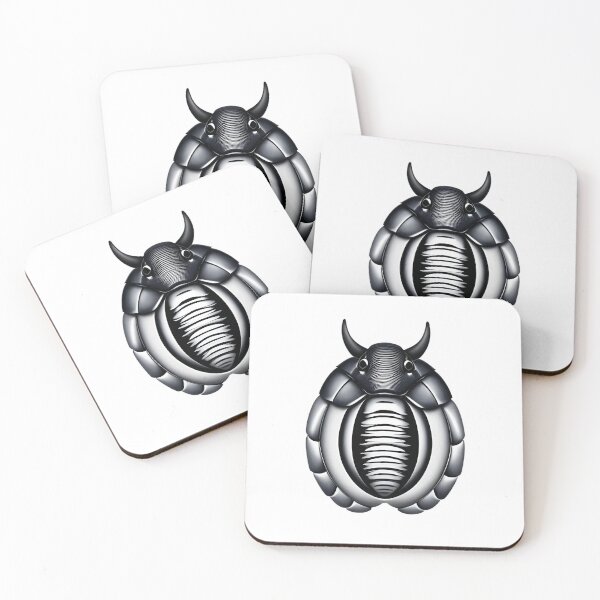 Item preview, Alien Dairy Cow Isopod-Hybrid Design designed and sold by Dakson Design - Fantasy Art.