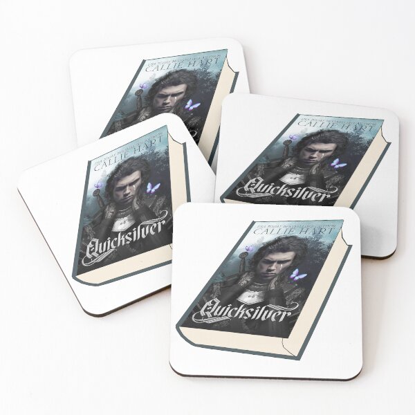 Item preview, Quicksilver Callie Hart Book Sticker designed and sold by baranskini.