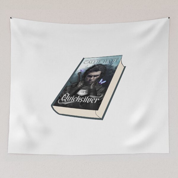 Item preview, Quicksilver Callie Hart Book Sticker designed and sold by baranskini.