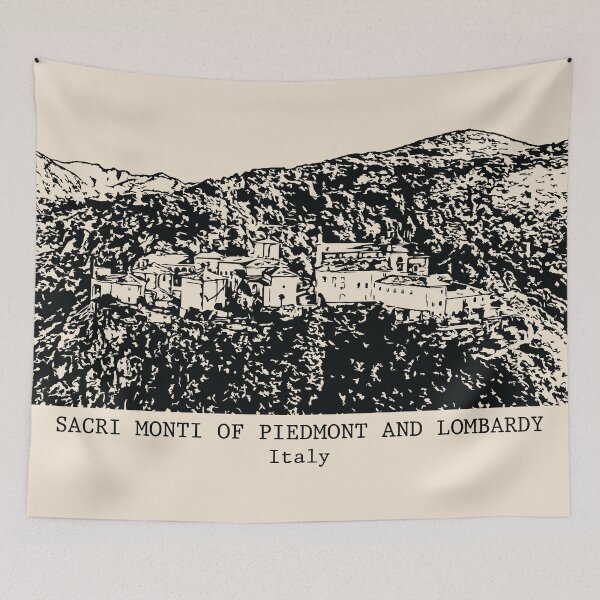 Item preview, Sacri Monti of Piedmont and Lombardy - Italy designed and sold by Lakeric Cityscapes.