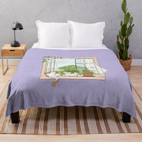 Item preview, Cozy window view with cat designed and sold by GamJofop.