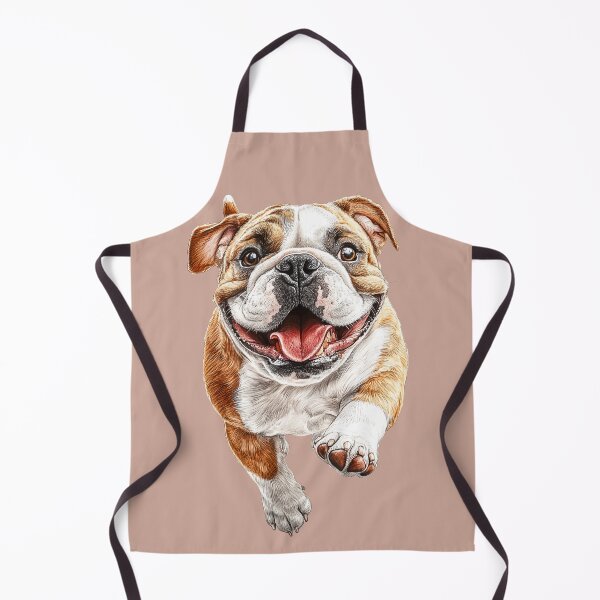 Item preview, Playful English Bulldog - cut out along the outlines 3 designed and sold by SteadyRolling.