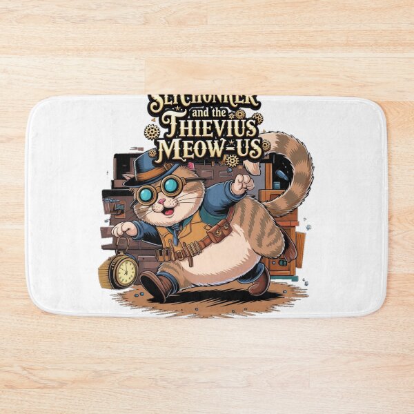 Item preview, Sly Chonker and the Thievius Meow-us designed and sold by ChonkingHazard.