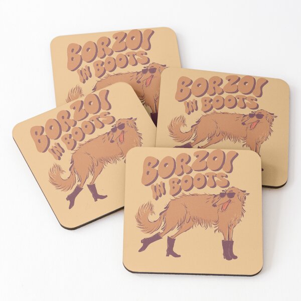 Item preview, Borzoi in Boots designed and sold by Sarah Crosby.