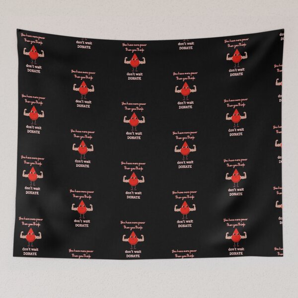 Item preview, You Have More Power - Support Blood Donation! - funny design designed and sold by AtushaSpark.