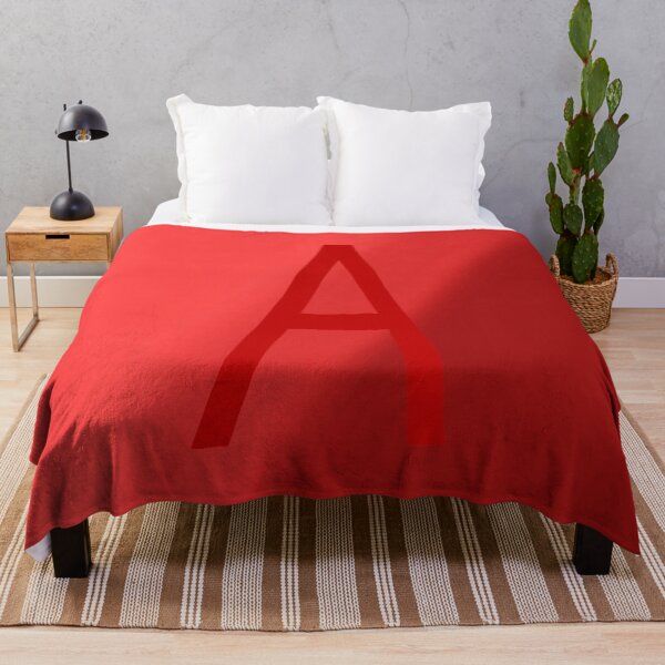 Item preview, Red A with Gradient Background designed and sold by MusicQueen17.