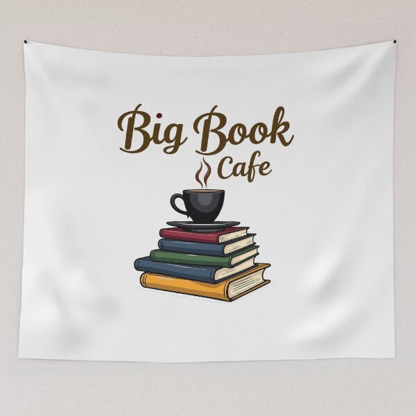 Item preview, Big Book Cafe  designed and sold by Building60media.